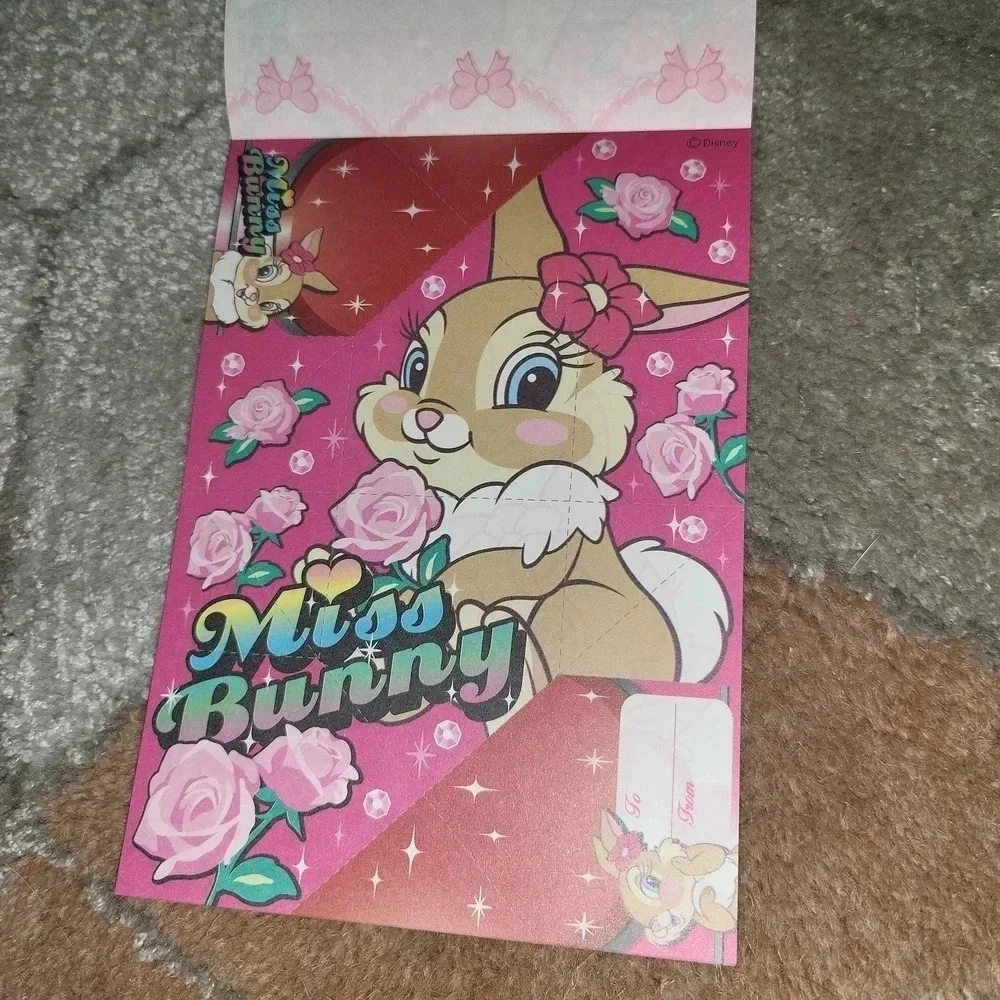 Disney Miss Bunny notepad